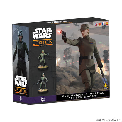 Star Wars: Legion - Sĩ Quan & Đặc Vụ Đế Chế (Customizable Imperial Officer & Agent)