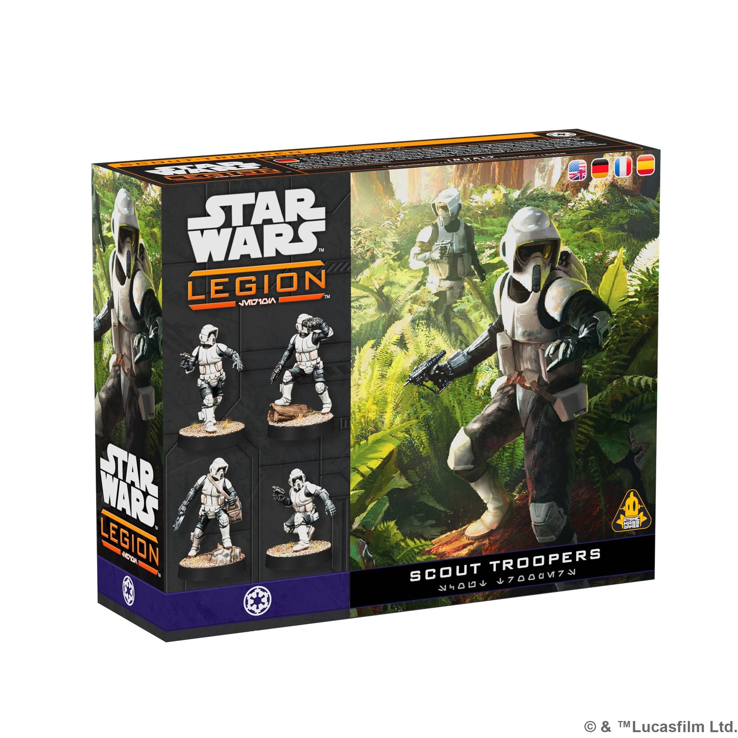 Star Wars: Legion - Scout Troopers - Board Game Chiến Thuật Miniatures - Atomic Mass Games