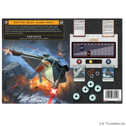Star Wars: Legion – Battle Card Pack - Bộ Thẻ Bài Mở Rộng Board Game Chiến Thuật - Atomic Mass Games