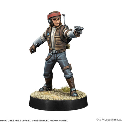 Star Wars: Legion - Customizable Rebel Officer & Agent - Bộ Mở Rộng Nhân Vật - Atomic Mass Games