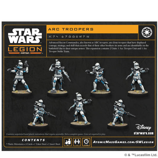 Star Wars: Legion - ARC Troopers Unit Expansion - Board Game Chiến Thuật - Atomic Mass Games