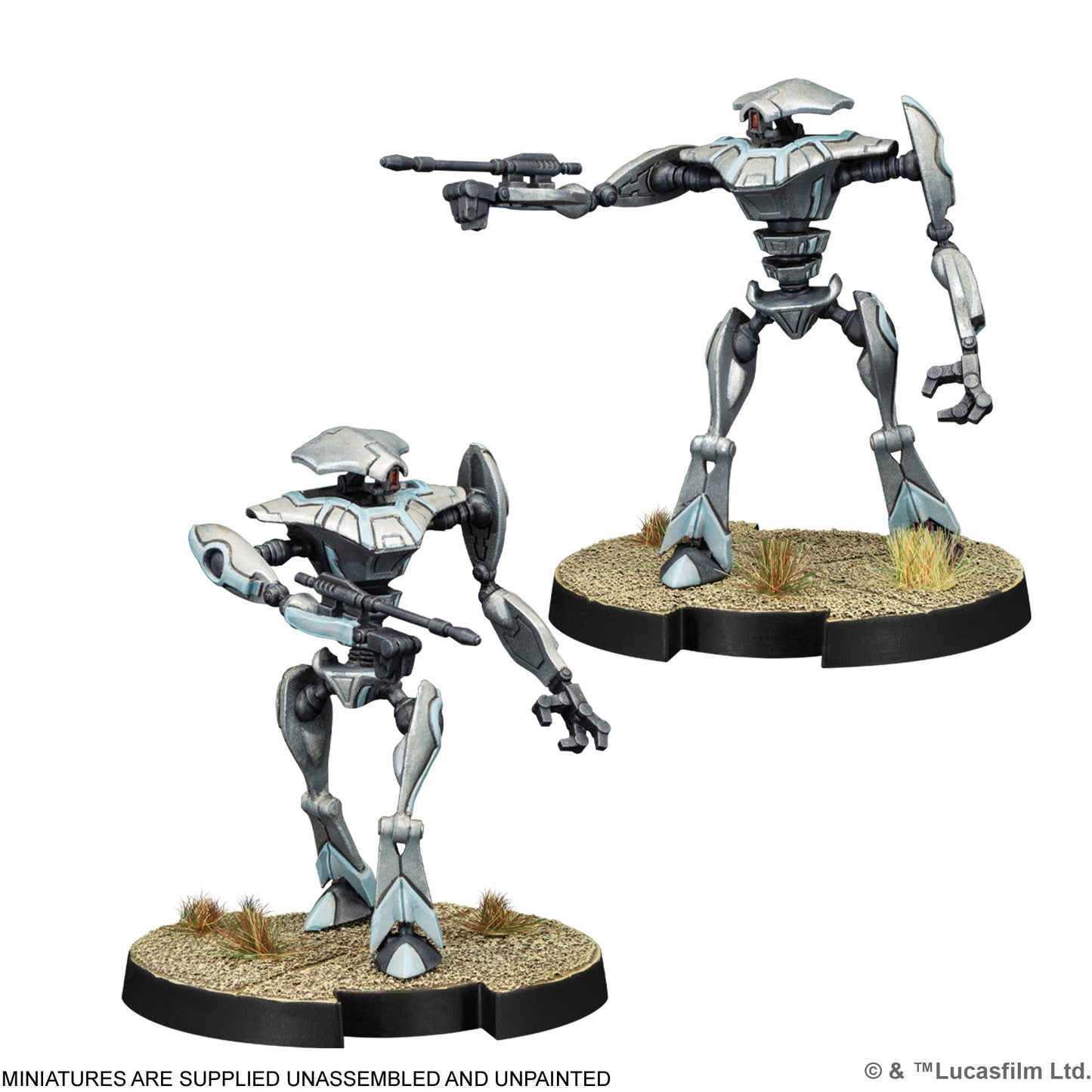 Star Wars: Legion - Aqua Droid Unit Expansion - Mô hình trò chơi chiến thuật - Atomic Mass Games