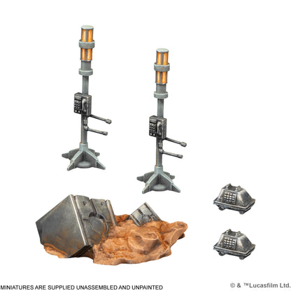 Star Wars: Legion – Outer Rim Battles Terrain Pack Phụ Kiện Địa Hình Sa Bàn Atomic Mass Games