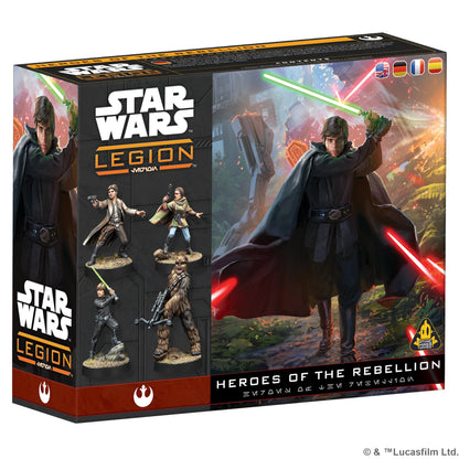 Star Wars: Legion - Heroes of the Rebellion Character Pack | Bộ Mở Rộng Board Game Chiến Thuật | Atomic Mass Games