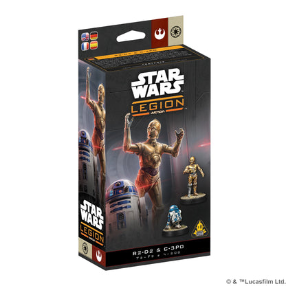 Star Wars: Legion - R2D2 & C-3PO - Bản Mở Rộng Board Game Chiến Thuật - Atomic Mass Games