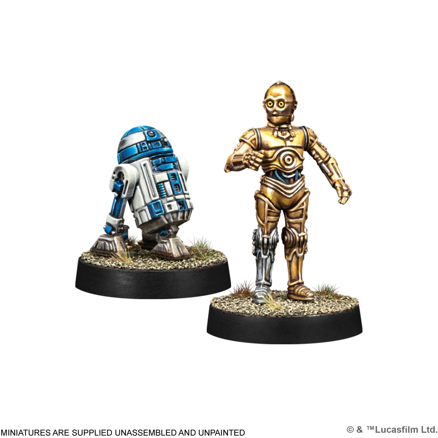 Star Wars: Legion - R2D2 & C-3PO - Bản Mở Rộng Board Game Chiến Thuật - Atomic Mass Games
