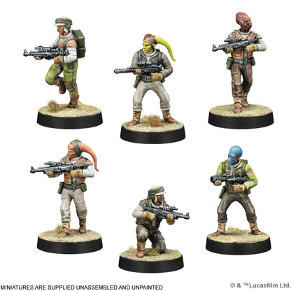 Star Wars: Legion - Rebel Troopers - Board Game Chiến Thuật - Atomic Mass Games