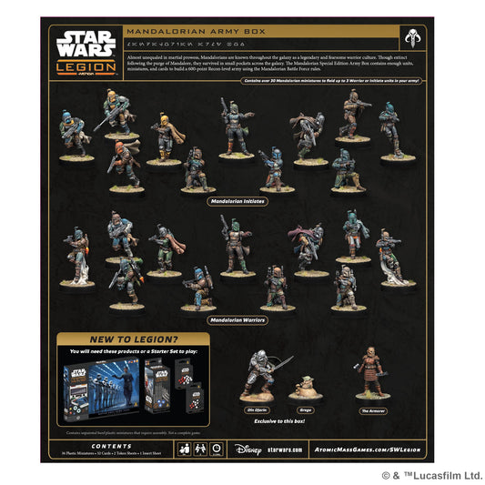 Star Wars: Legion - Mandalorian Special Edition Army Box