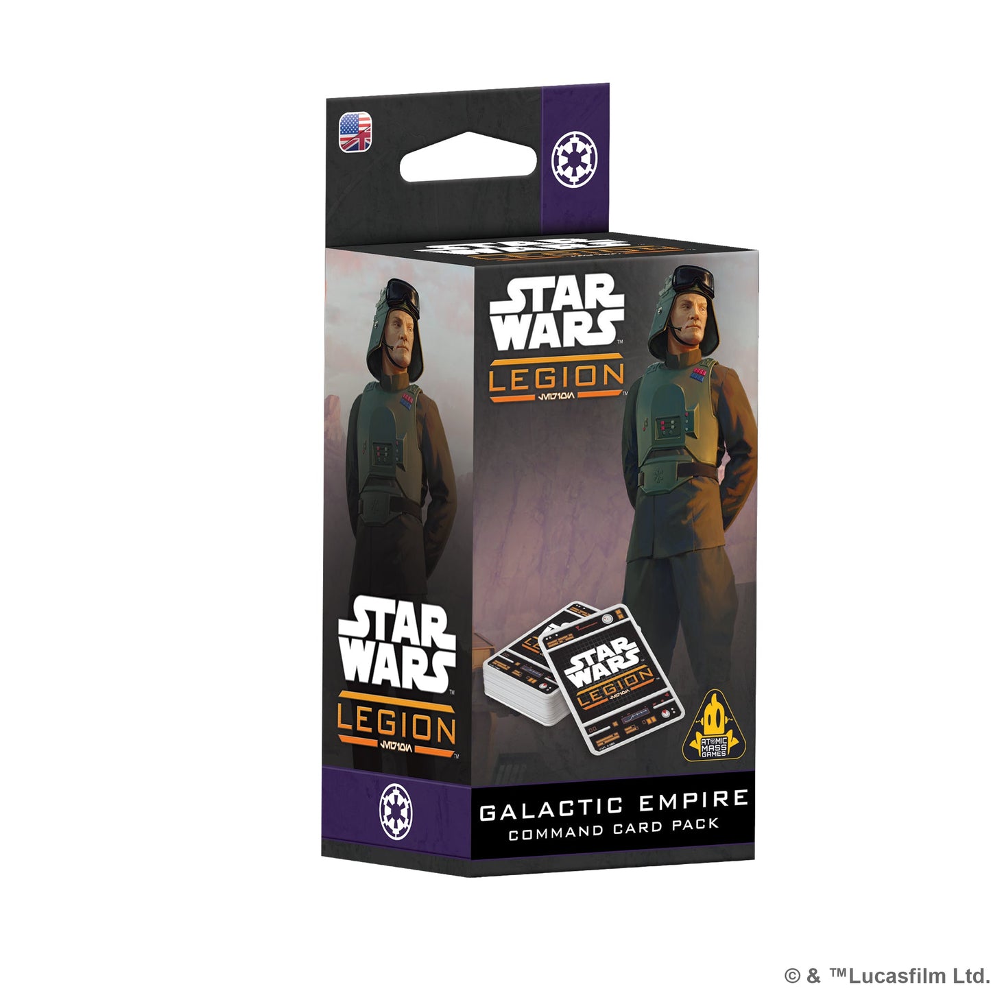Star Wars: Legion - Galactic Empire Command Card Pack - Bộ Thẻ Bài Mở Rộng Đế Chế - Atomic Mass Games