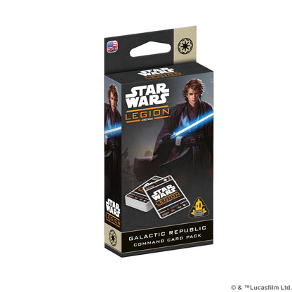 Star Wars: Legion - Galactic Republic Command Card Pack - Gói Thẻ Bài Chiến Thuật - Atomic Mass Games