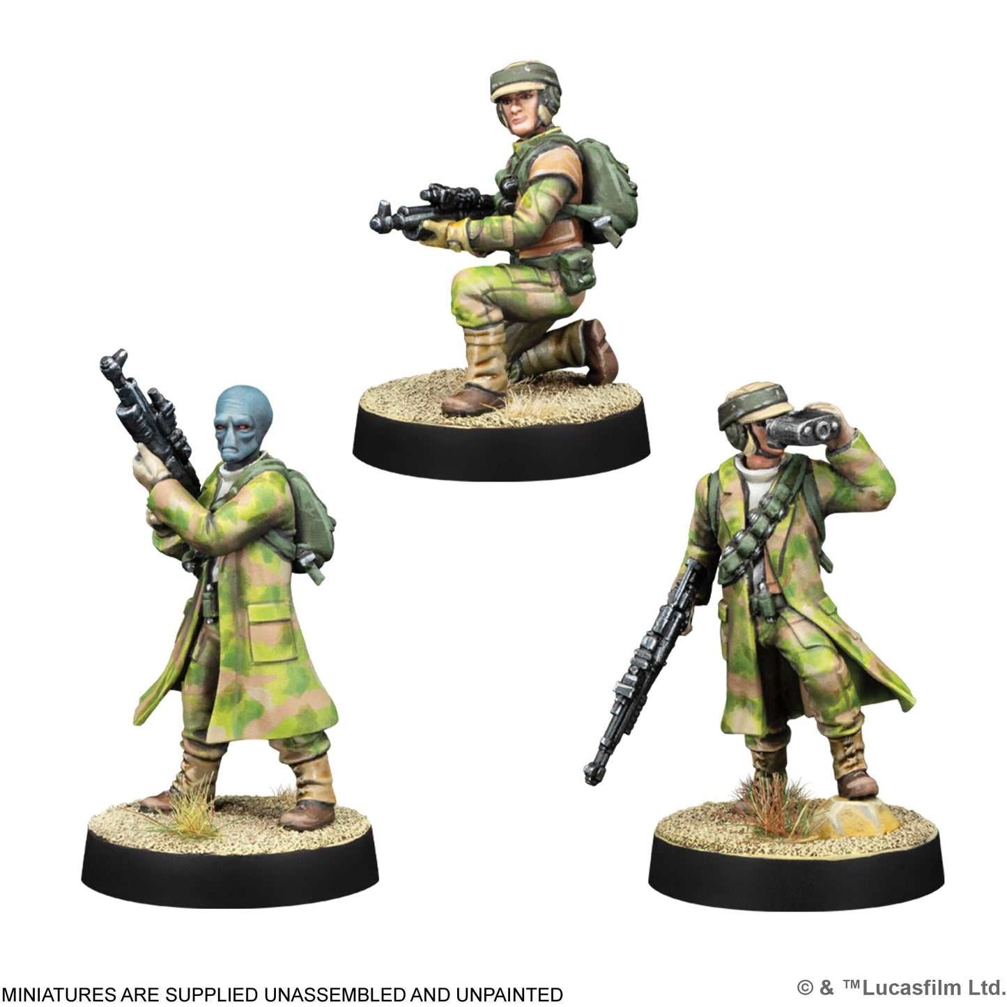 Star Wars: Legion - Rebel Commandos - Bộ Mở Rộng Trò Chơi Sa Bàn - Atomic Mass Games