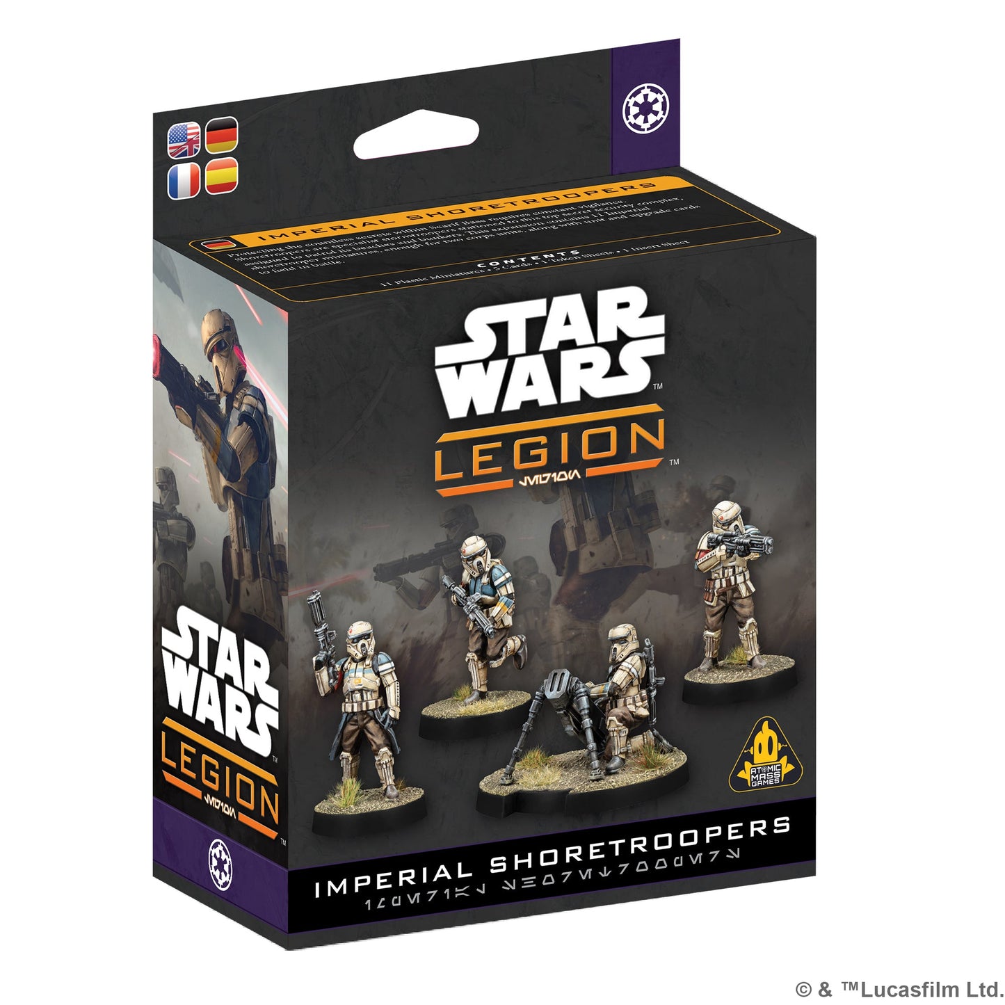 Star Wars: Legion – Imperial Shoretroopers - Board Game Chiến Thuật - Atomic Mass Games