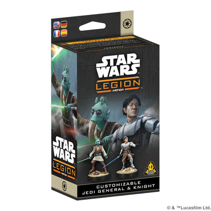 Star Wars: Legion - Bộ Mô Hình Tướng và Hiệp Sĩ Jedi (Tùy Biến)