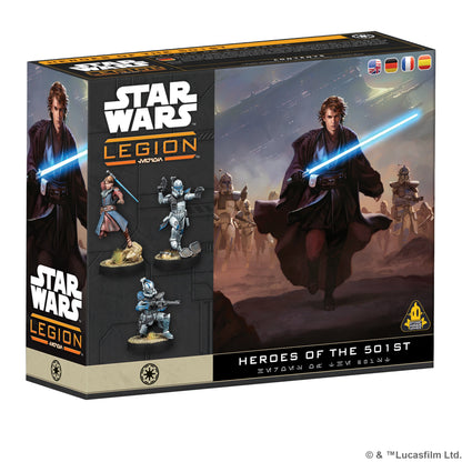 Star Wars: Legion – Heroes of the Clone Army - Board Game Chiến Thuật - Atomic Mass Games