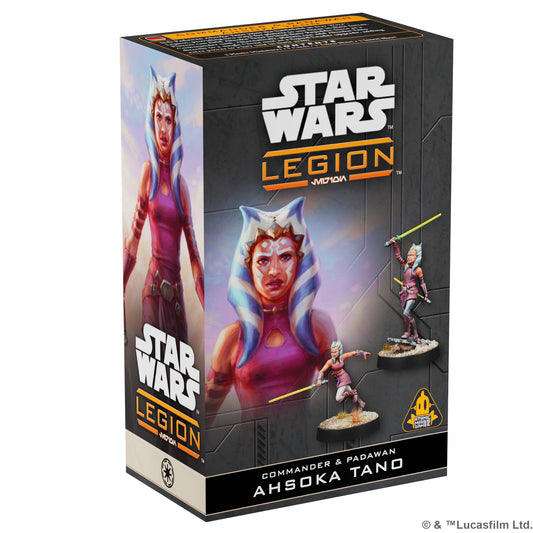 Star Wars: Legion - Commander & Padawan Ahsoka Tano - Bộ Mô Hình Chiến Thuật - Atomic Mass Games