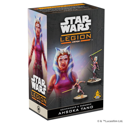 Star Wars: Legion - Commander & Padawan Ahsoka Tano - Bộ Mô Hình Chiến Thuật - Atomic Mass Games