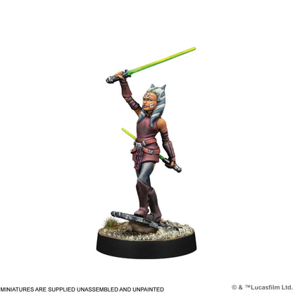 Star Wars: Legion - Commander & Padawan Ahsoka Tano - Bộ Mô Hình Chiến Thuật - Atomic Mass Games