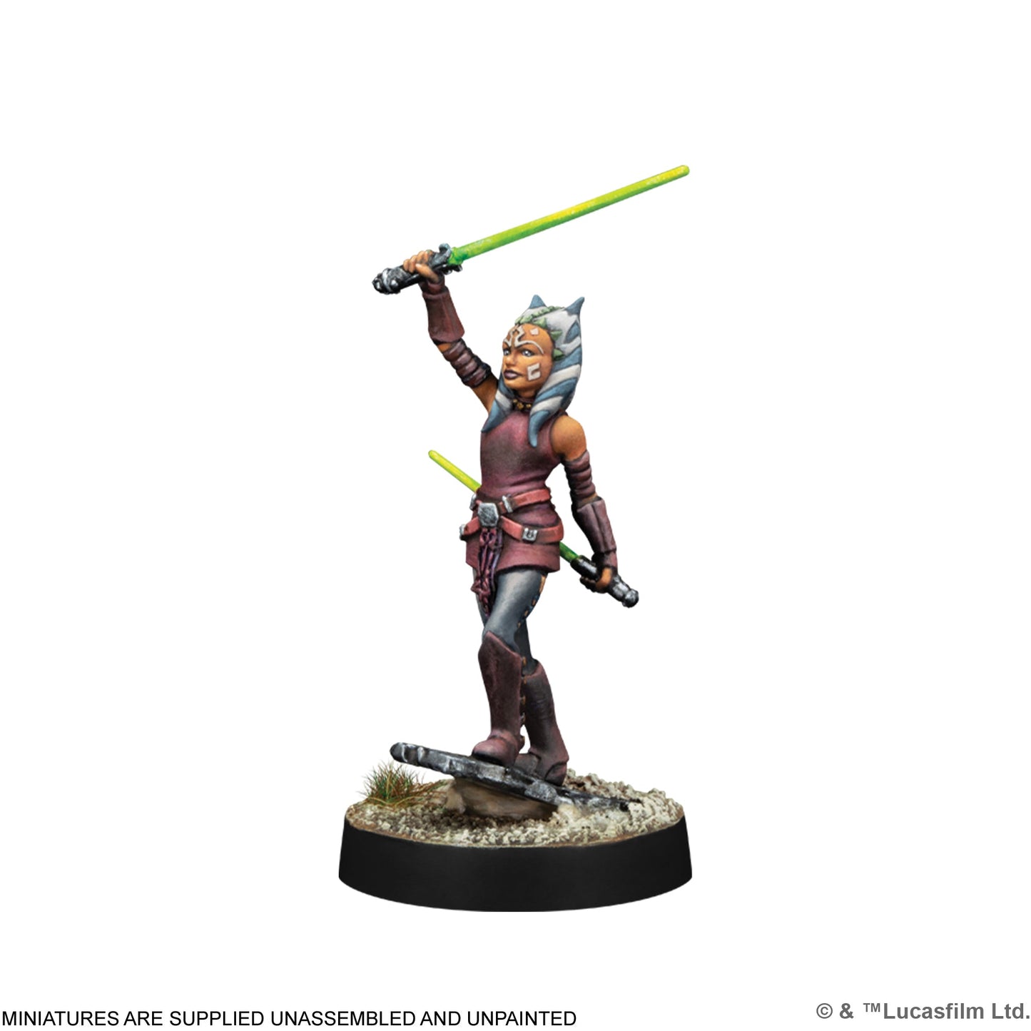 Star Wars: Legion - Commander & Padawan Ahsoka Tano - Bộ Mô Hình Chiến Thuật - Atomic Mass Games