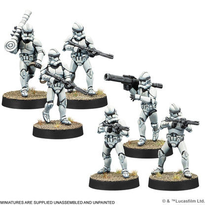 Star Wars: Legion – Clone Trooper Marksmen - Bộ Mở Rộng Game Chiến Thuật Sa Bàn - Atomic Mass Games
