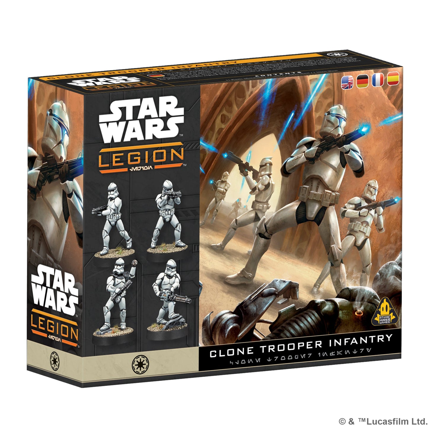 Star Wars: Legion - Clone Troopers Infantry | Board Game Chiến Thuật | Atomic Mass Games