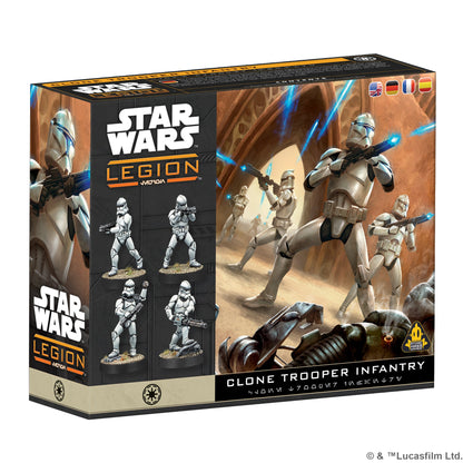 Star Wars: Legion - Clone Troopers Infantry | Board Game Chiến Thuật | Atomic Mass Games