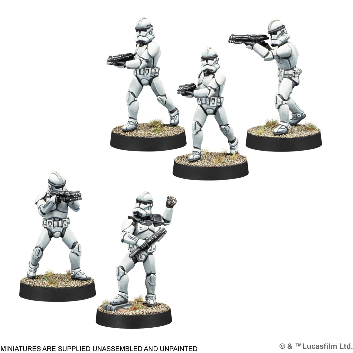 Star Wars: Legion - Clone Troopers Infantry | Board Game Chiến Thuật | Atomic Mass Games