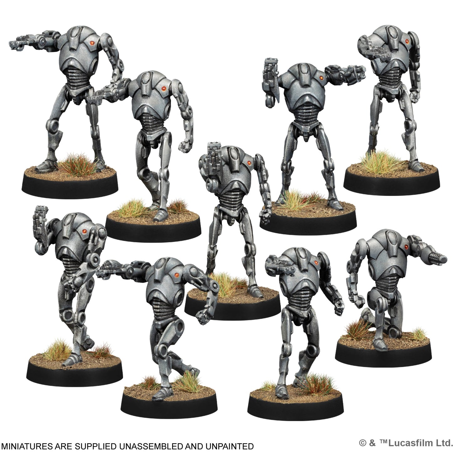 Star Wars: Legion - Separatist Alliance Starter Set - Bộ Khởi Đầu Phe Liên Minh Ly Khai - Atomic Mass Games