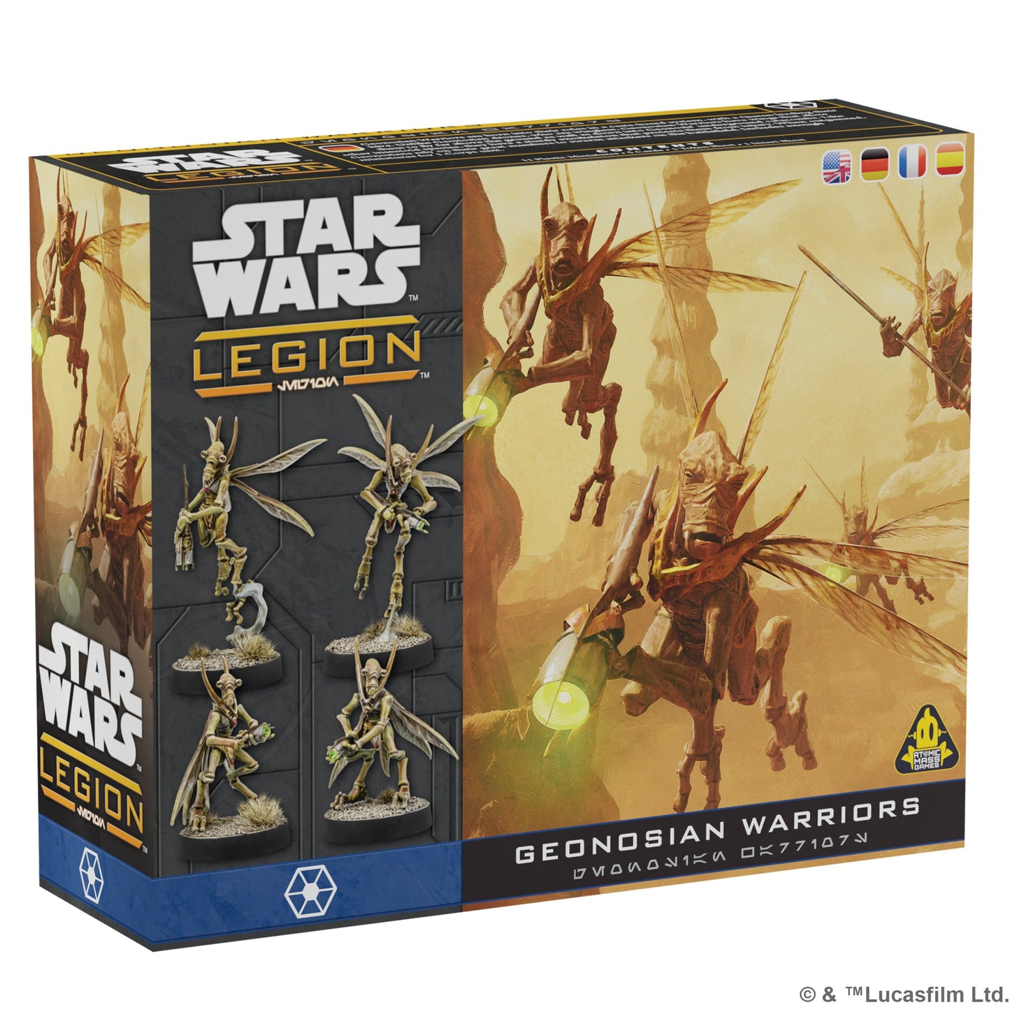 Star Wars: Legion - Geonosian Warriors Unit Expansion | Bộ Mở Rộng Mô Hình Chiến Thuật | Atomic Mass Games