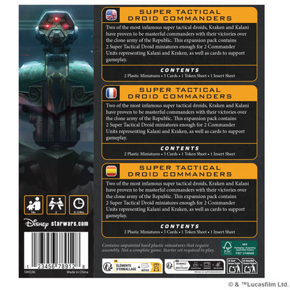 Star Wars: Legion – Super Tactical Droid Commanders - Board Game Chiến Thuật - Atomic Mass Games