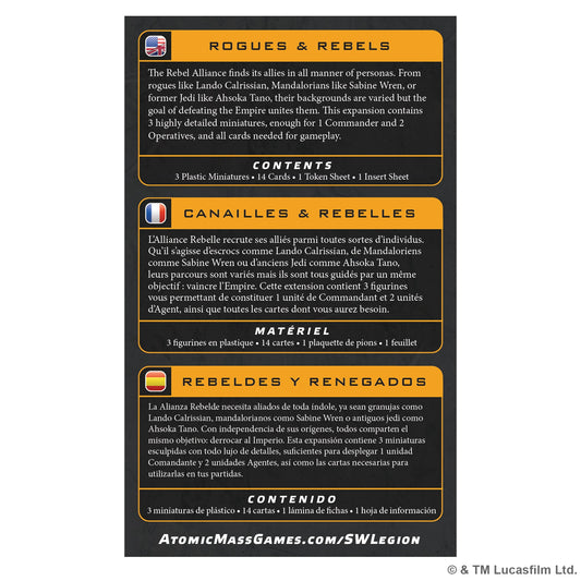 Star Wars: Legion – Rogues & Rebels