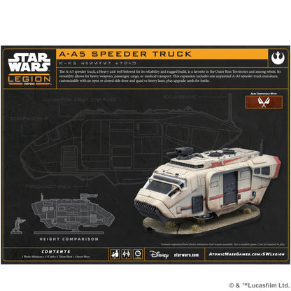 Star Wars: Legion - A-A5 Speeder Truck - Mô Hình Xe Tải Chiến Thuật - Atomic Mass Games