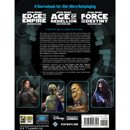 Star Wars Roleplaying - Allies and Adversaries | Sách Nhập Vai RPG | Edge Studio