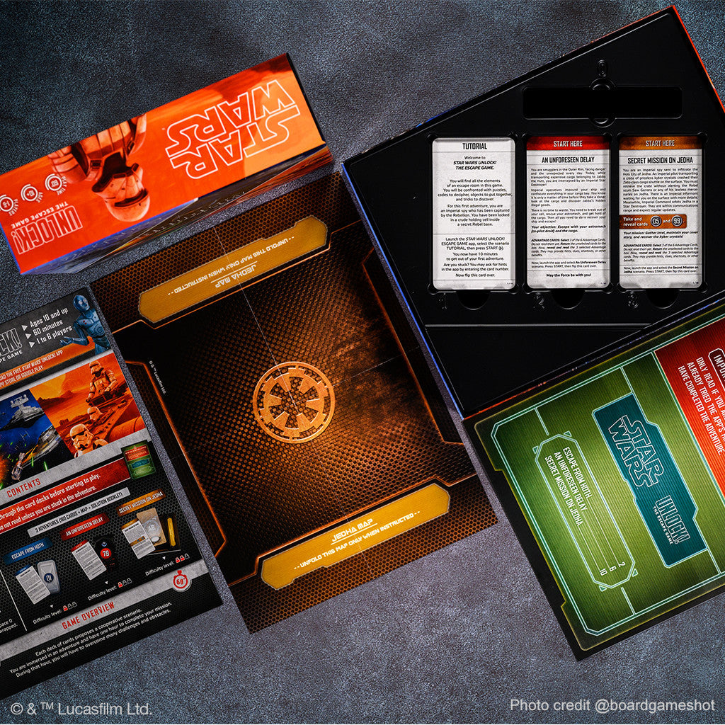 Star Wars UNLOCK! - Board Game Thẻ Bài Giải Đố Escape Room - Space Cowboys