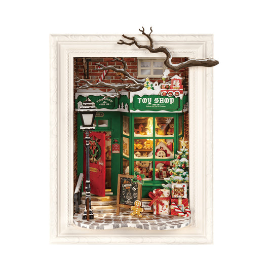 Mô hình gỗ 3D Rolife - Cửa Hàng Đồ Chơi Của Ông Già Noel (Santa's Toy Shop) DP006