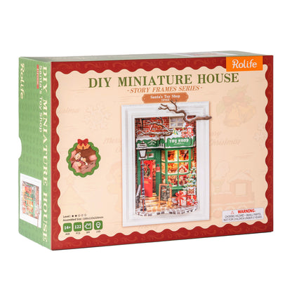 Mô hình gỗ 3D Rolife - Cửa Hàng Đồ Chơi Của Ông Già Noel (Santa's Toy Shop) DP006