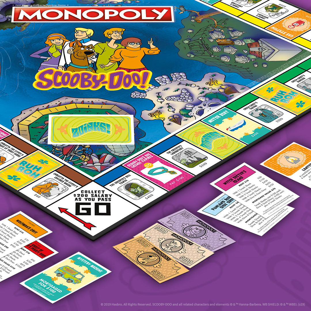 MONOPOLY®: Scooby-Doo - Board Game Cờ Tỷ Phú - The Op Games