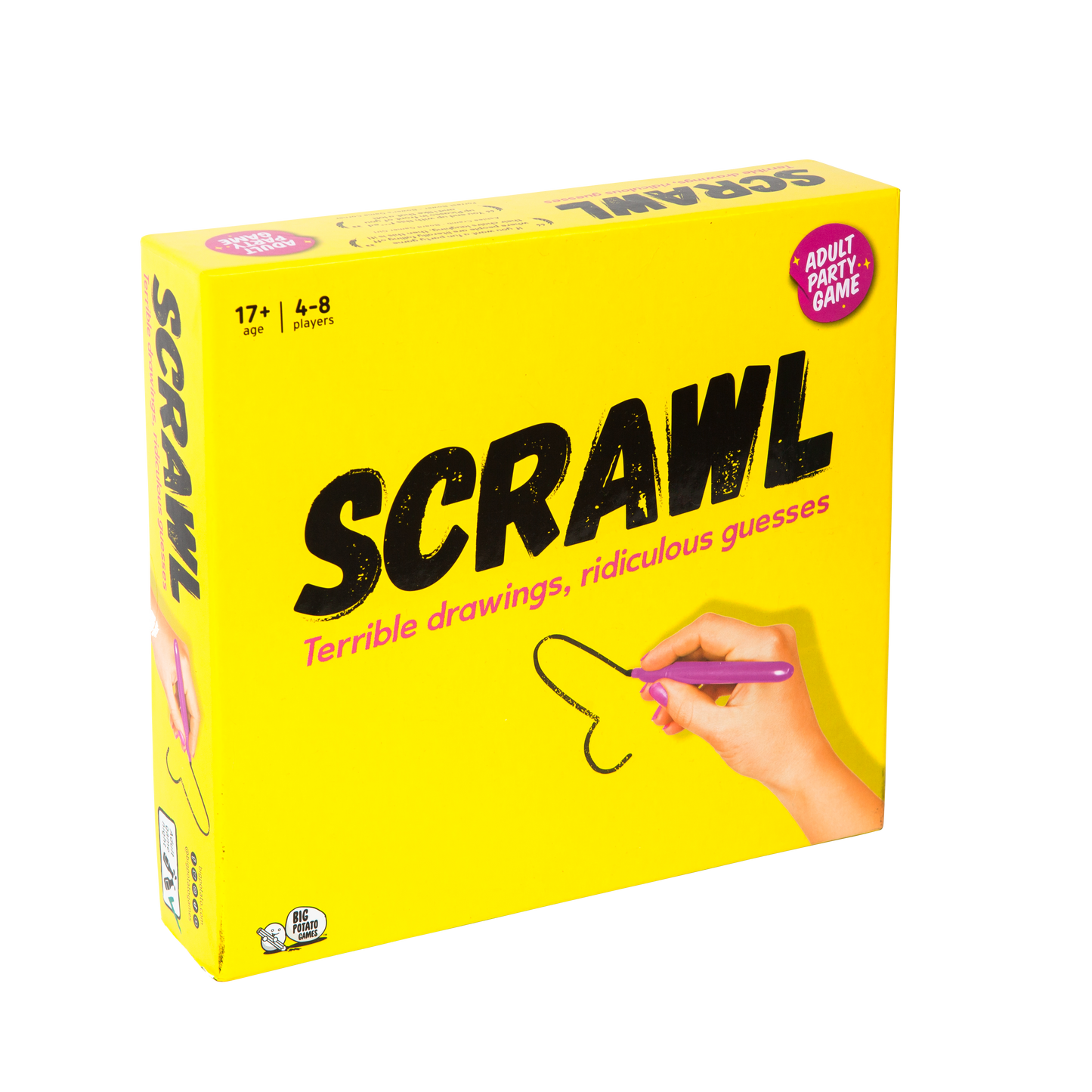 Scrawl - Board Game Vẽ Hình Hài Hước Cho Người Lớn - Big Potato Games