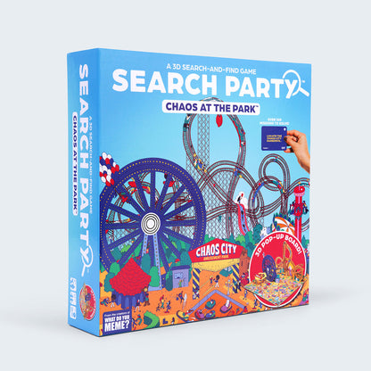 Search Party: Chaos at the Park Family Game - Board Game 3D Tìm Kiếm & Giải Mã Bí Ẩn - Relatable