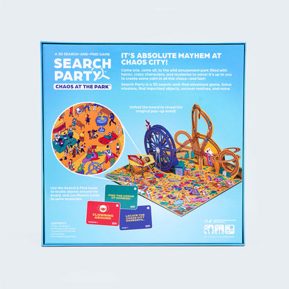 Search Party: Chaos at the Park Family Game - Board Game 3D Tìm Kiếm & Giải Mã Bí Ẩn - Relatable