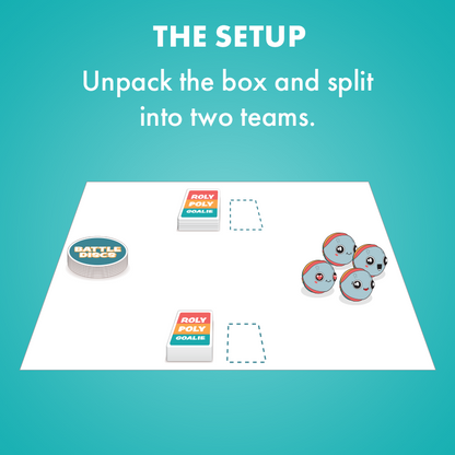 Roly Poly Goalie - Trò chơi thẻ bài vận động gia đình - Exploding Kittens
