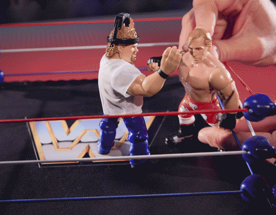 WWE Retro Action Figure 4-Pack Bundle - Bộ 4 Mô Hình Đô Vật Mỹ Retro - Mattel Creations