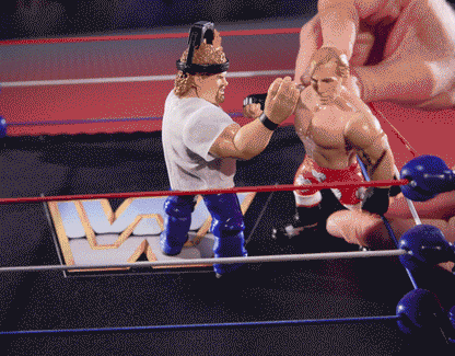 WWE Retro Action Figure 4-Pack Bundle - Bộ 4 Mô Hình Đô Vật Mỹ Retro - Mattel Creations