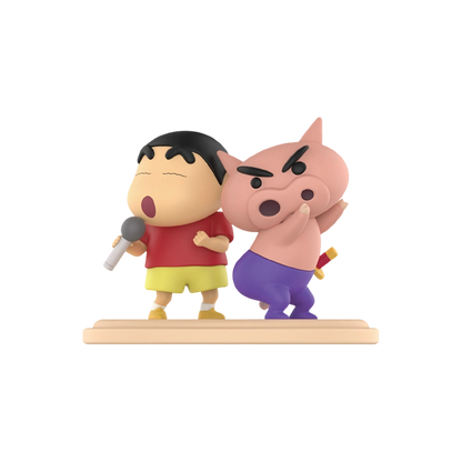 SHINCHAN & BURIBURIZAEMON – KASUKABE’S ULTIMATE DUO - Mô hình Blind Box - 52TOYS