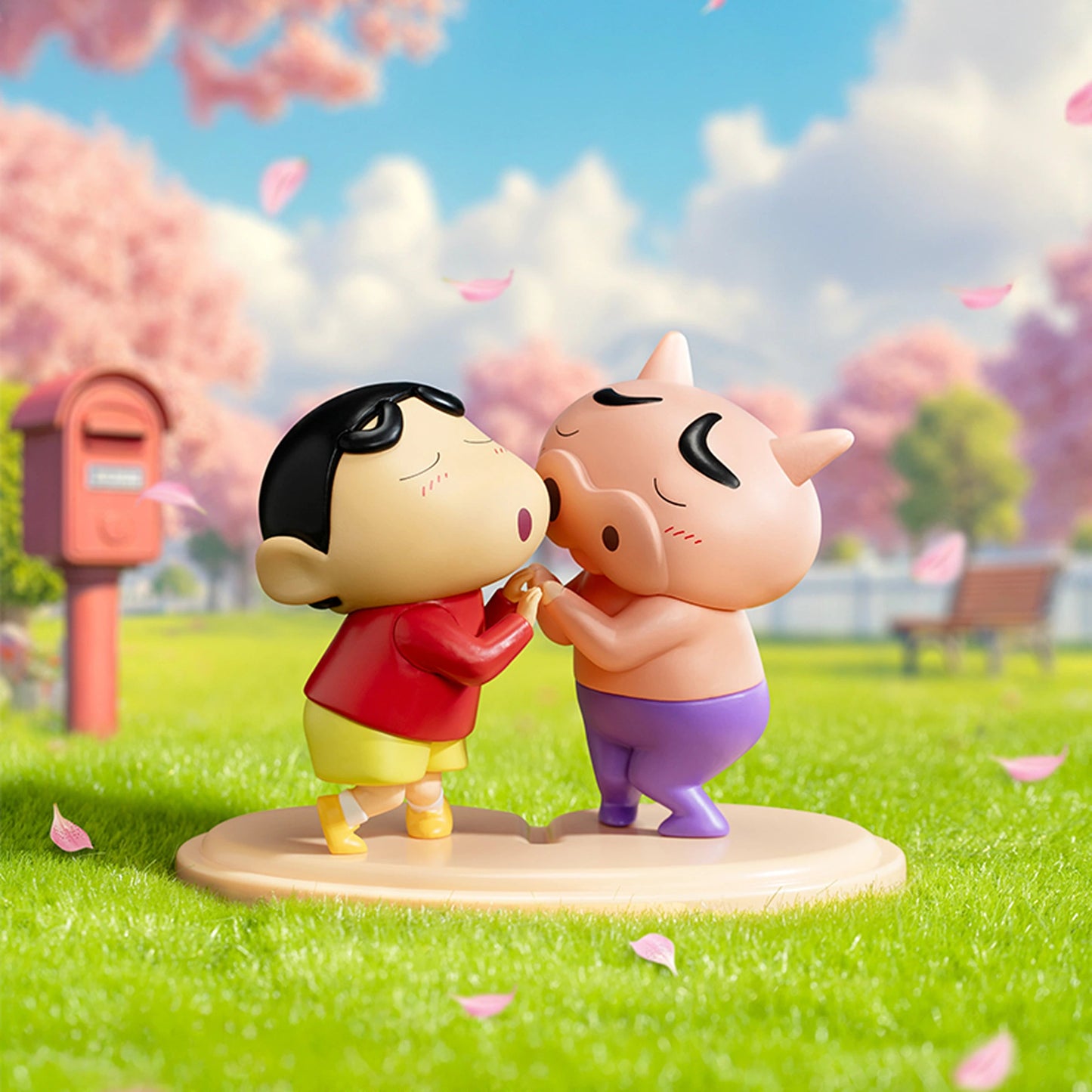 SHINCHAN & BURIBURIZAEMON – KASUKABE’S ULTIMATE DUO - Mô hình Blind Box - 52TOYS