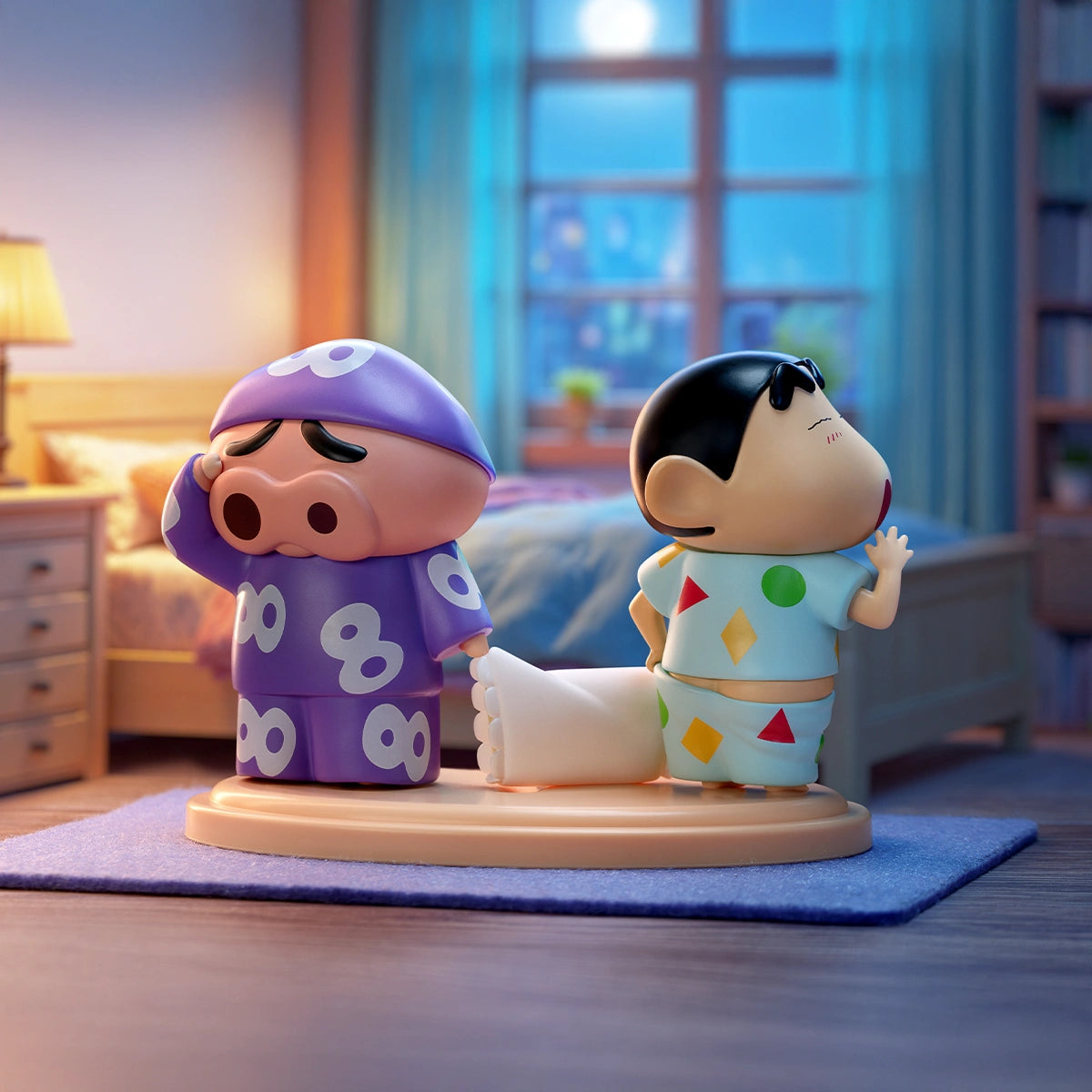 SHINCHAN & BURIBURIZAEMON – KASUKABE’S ULTIMATE DUO - Mô hình Blind Box - 52TOYS