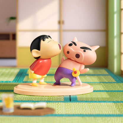 SHINCHAN & BURIBURIZAEMON – KASUKABE’S ULTIMATE DUO - Mô hình Blind Box - 52TOYS