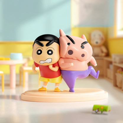SHINCHAN & BURIBURIZAEMON – KASUKABE’S ULTIMATE DUO - Mô hình Blind Box - 52TOYS
