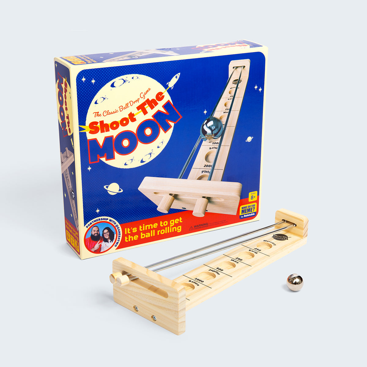 Shoot The Moon: Trò Chơi Thăng Bằng Để Bàn Hoài Cổ - Relatable - Hình ảnh sản phẩm