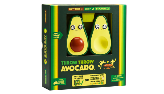 Throw Throw Avocado - Trò chơi thẻ bài né bóng - Exploding Kittens