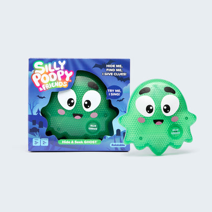 Silly Poopy & Friends™ Hide & Seek Ghost – Đồ Chơi Trốn Tìm Tương Tác Phát Sáng – Relatable - Hình ảnh sản phẩm
